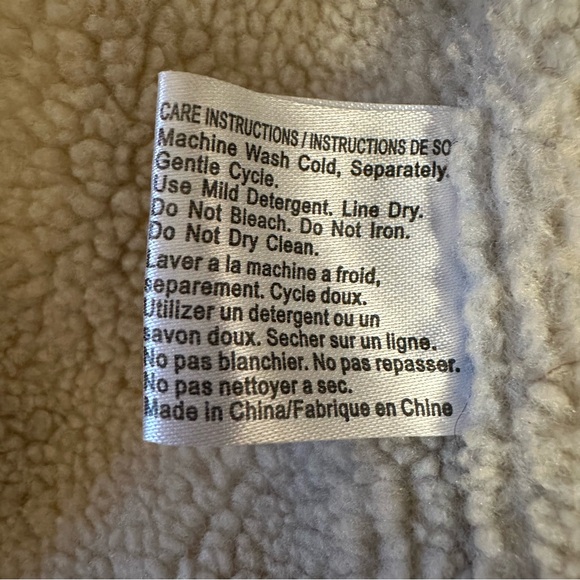 Talbots Women’s Faux Suede Sherpa Lined Winter Jacket Size: Medium - Picture 8 of 10